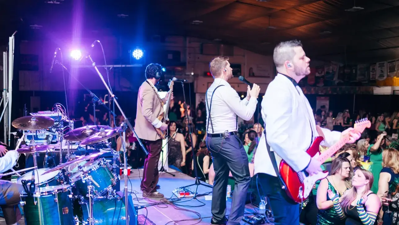 Five Dollar Down performing live on stage